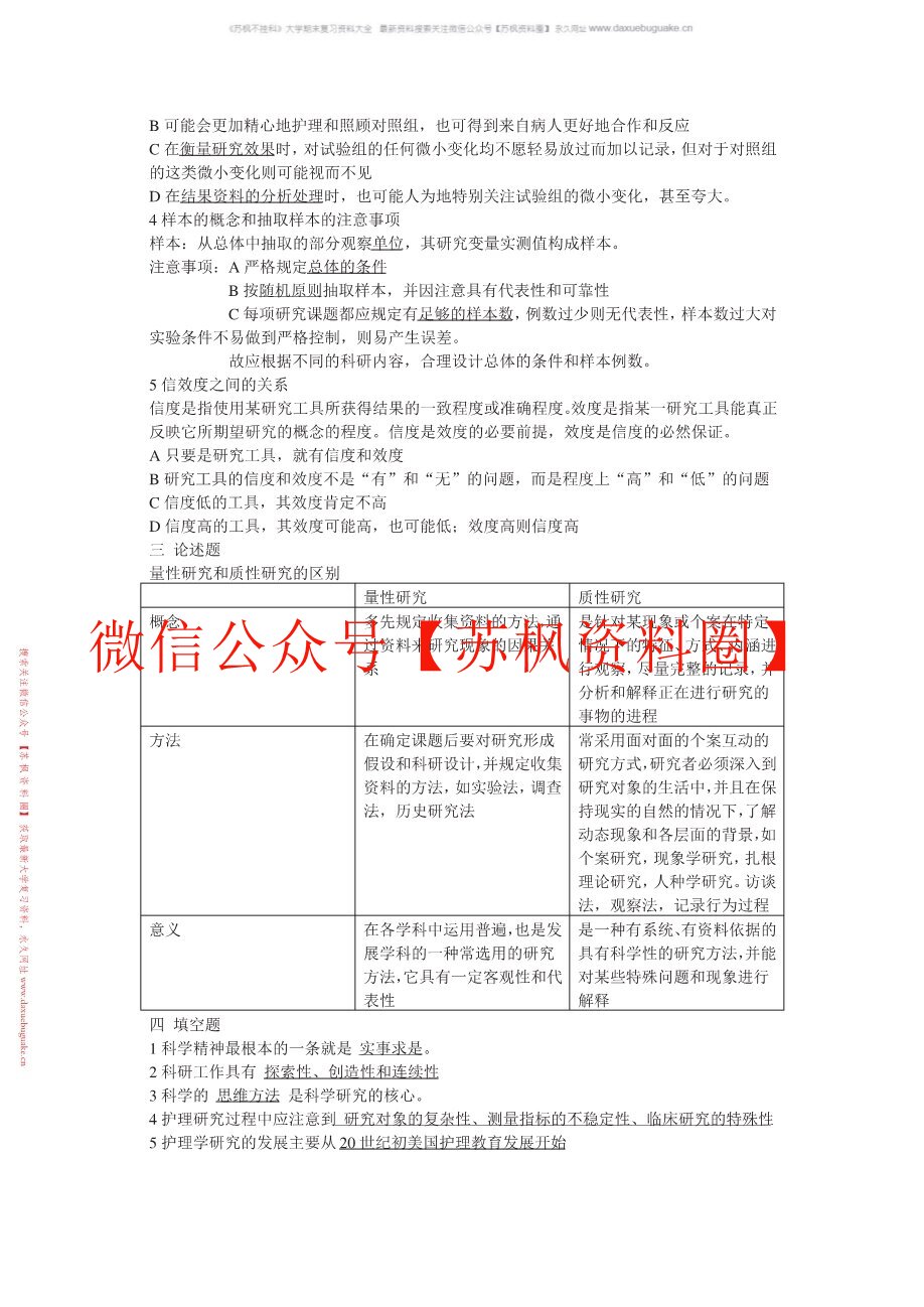 护理研究